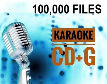 Karaoke-CDG + MP3, 100.000 Dateien, 500 GB externe Festplatte