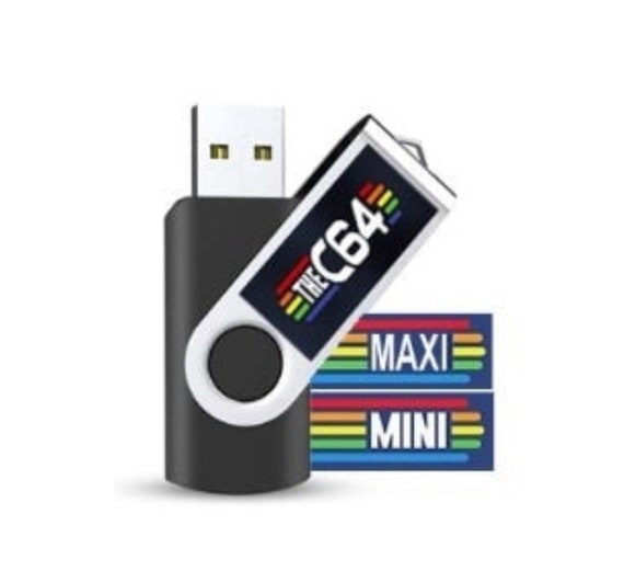 C64 Mini Maxi USB 4000 Games