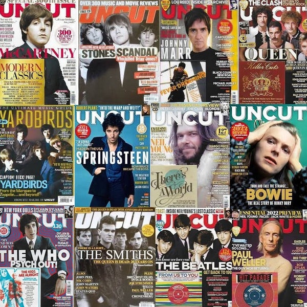 Uncut Magazine (2009 to 2022) Plus 40 Specials PDF Collection