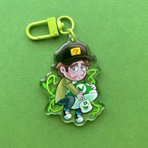 vinesauce vinny with cute logo keychain