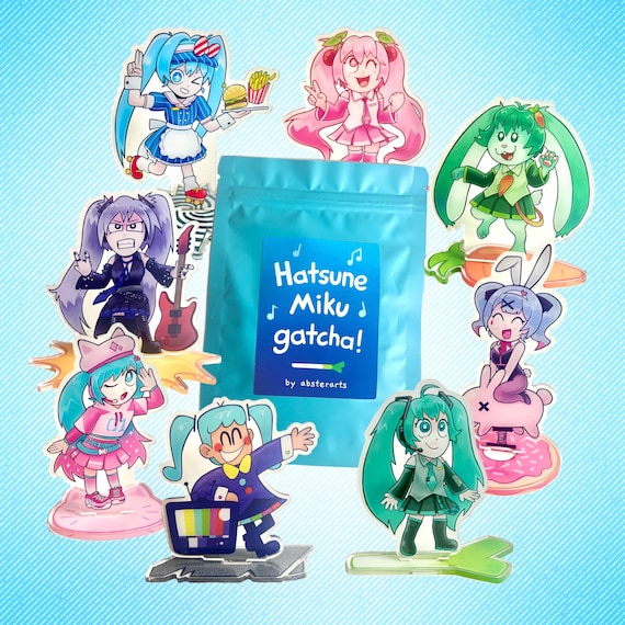 Hatsune Miku Gatcha Cute Standee Mystery Blind Bag - Etsy