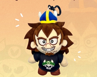 Vargskelethor Vinesauce Joel Keychain Plush 7 Inch With Cute Logo