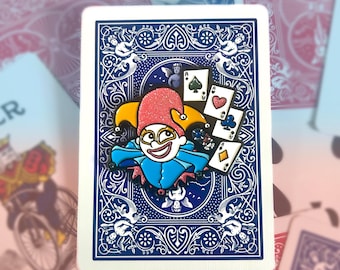 balatro jimbo joker glittery enamel pin