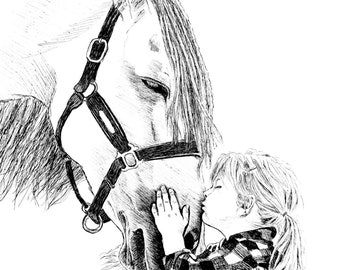 Ich liebe mein Pferd
