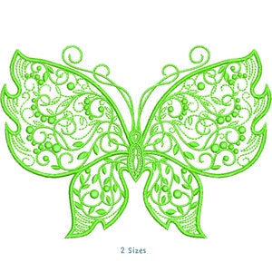 Butterfly Machine Embroidery design, Digital File, Insect embroidery, Instant Download
