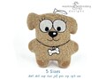 Dog Toy Machine Embroidery Design - DIY ITH Toy, Instant Download, step by step instruction, 5 sizes