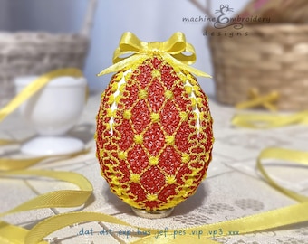 Easter Egg Cover Machine Embroidery Design – DIY ITH Project (Instant Download)