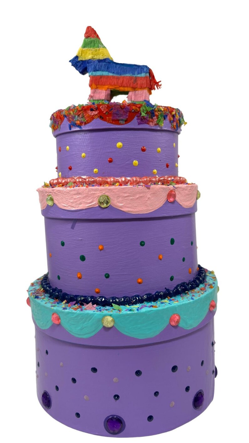 Pinata Case Piñata Cake Paper Mâche Gift Box - Etsy
