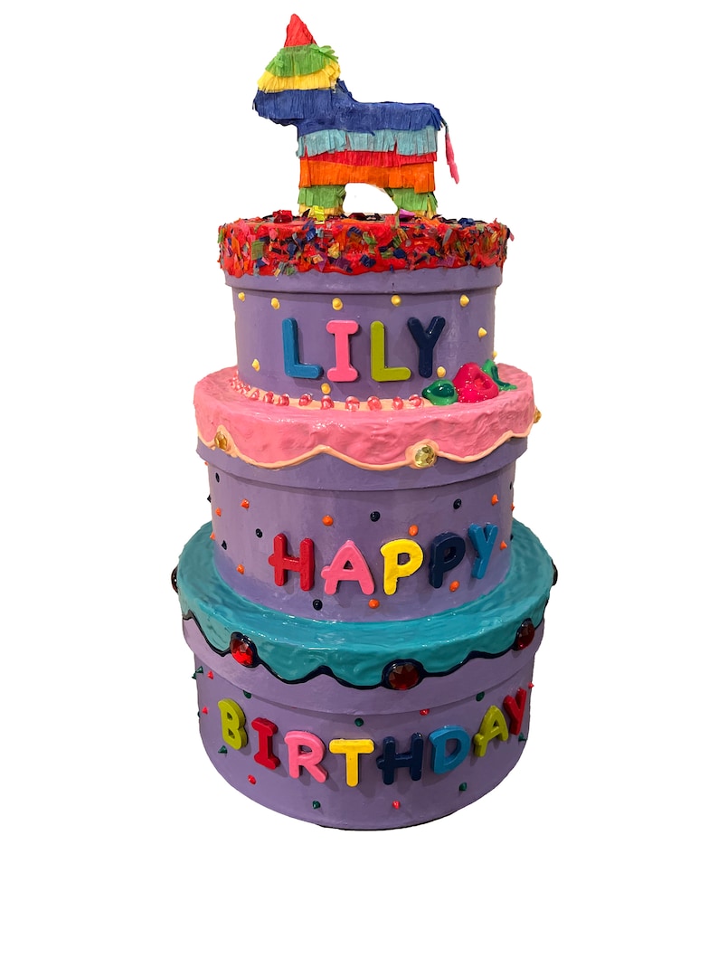 Pinata Case Piñata Cake Paper Mâche Gift Box - Etsy