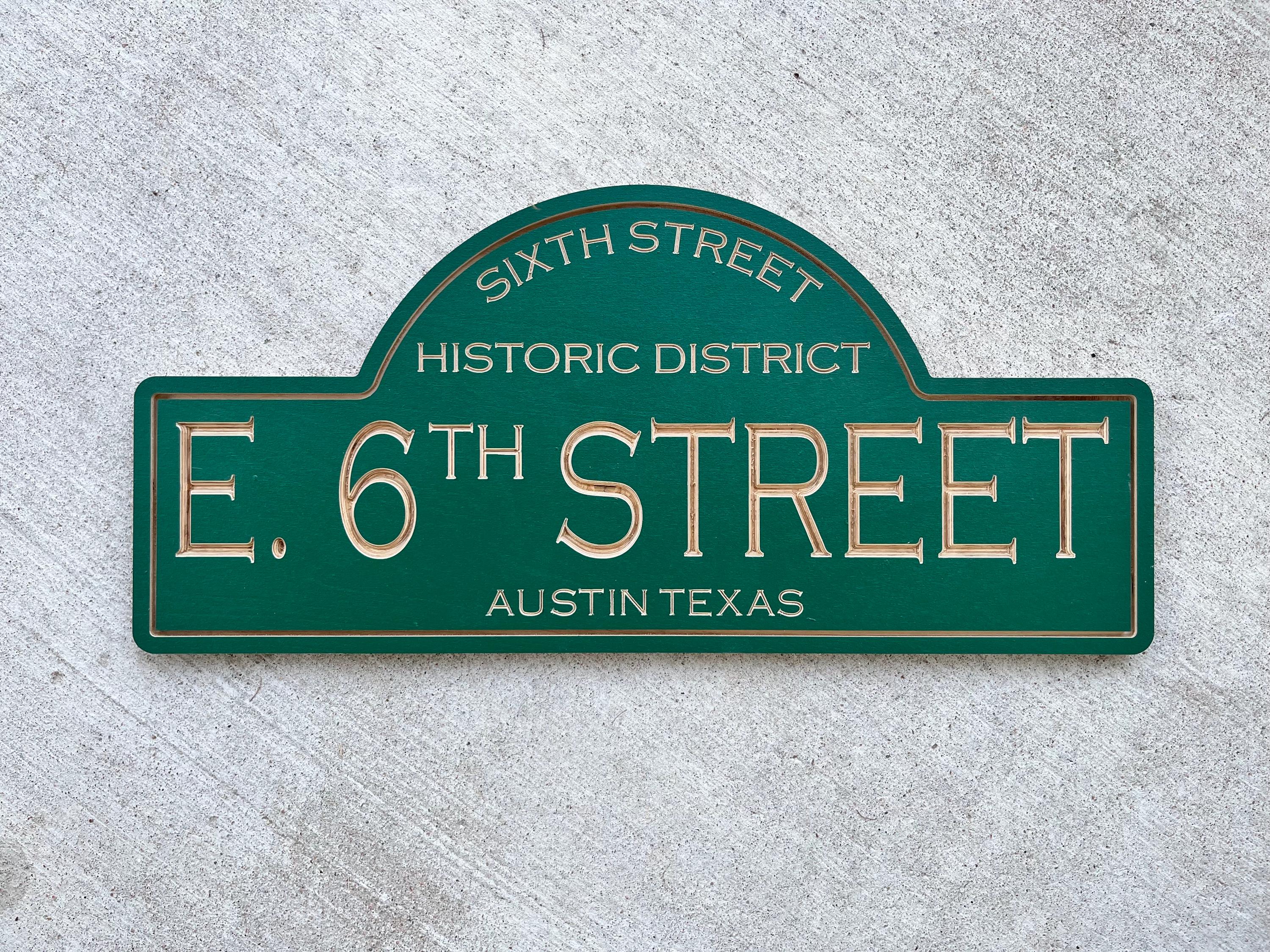 East 6th Sixth Street Custom Street Sign - Etsy