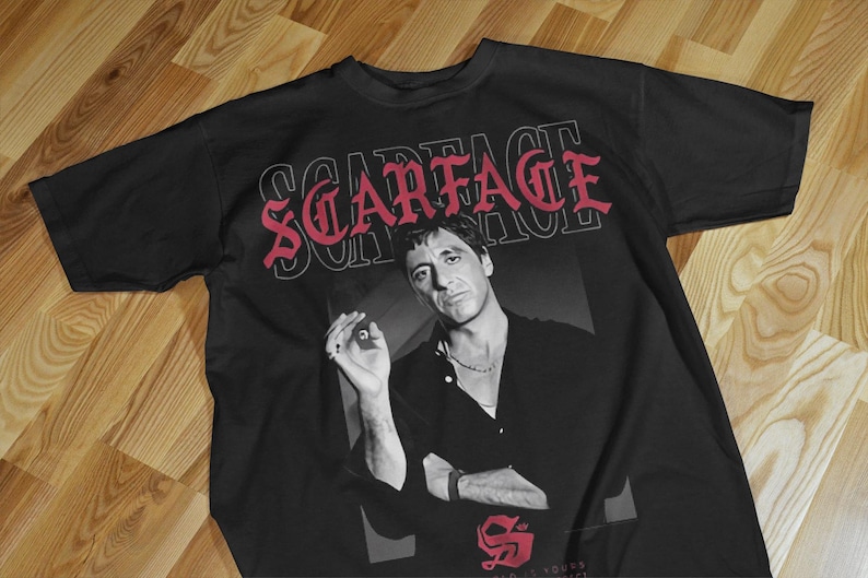 SCARFACE Files for DTF Halftone Printing - Etsy