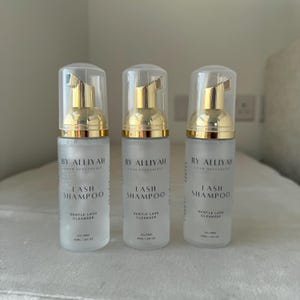 Merkwimpershampoo voor nazorgsets
