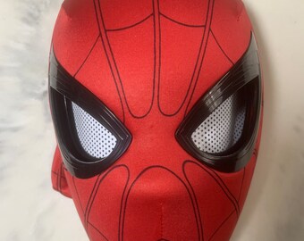 spiderman blinking eyes-moving eyes mask, spiderman mask, spiderman mask moveable eyes, spiderman man mask moving eyes, spiderman mask kids