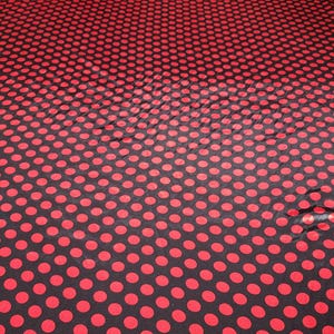 Polka Dot Charmeuse Satin