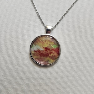 Abstract necklace, Opposition by Ambery Pieces