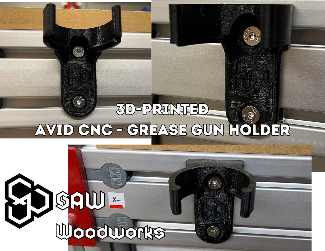 AVID CNC Grease Gun Holder 3D Printed Tool Holder Etsy