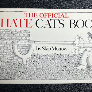The Official I Hate Cats Book cat books vintage cat