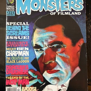 Famous Monsters of Filmland Magazine #224 Nov/Dec issue Bela Lugosi Cover