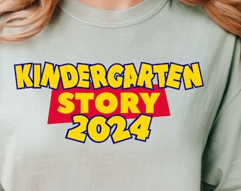 Toy Story, Toy Story Kindergarten Shirt, Comfort Colors Shirt, Back to School Shirt, Disney Family Shirts, First Day of School Shirt, 131561