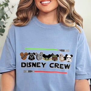 Disney Star Wars Shirt, Comfort Colors, Disney Crew Shirt, Star Wars Disney Crew Shirt, Disney Star Wars Family Shirt, Star Wars Tee, 132641