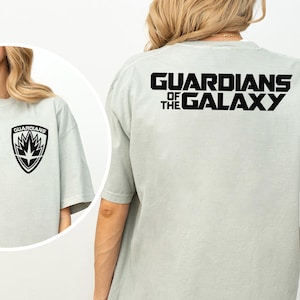 Guardians Of The Galaxy Shirt, Comfort Colors, Superhero Shirt,Guardians Logo Shield Shirt, Disney Studios Shirt, Disneyland Trip Tee,132913