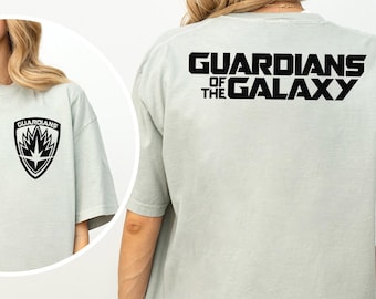 Guardians Of The Galaxy Shirt, Comfort Colors, Superhero Shirt,Guardians Logo Shield Shirt, Disney Studios Shirt, Disneyland Trip Tee,132913