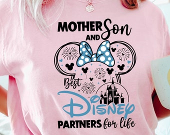 Disney mother Shirts, Disney Mom and Son Shirt, Mickey Mouse mother shirt, minnie mouse mother shirt, Disney Mother's Day shirt, 131169