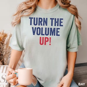 Zohran Mamdani Shirt, Comfort Colors, Turn the Volume Up Shirt, Zohran NYC 2026 Mayor Shirt, Progressive Liberal Tee, Democracy Shirt,134274