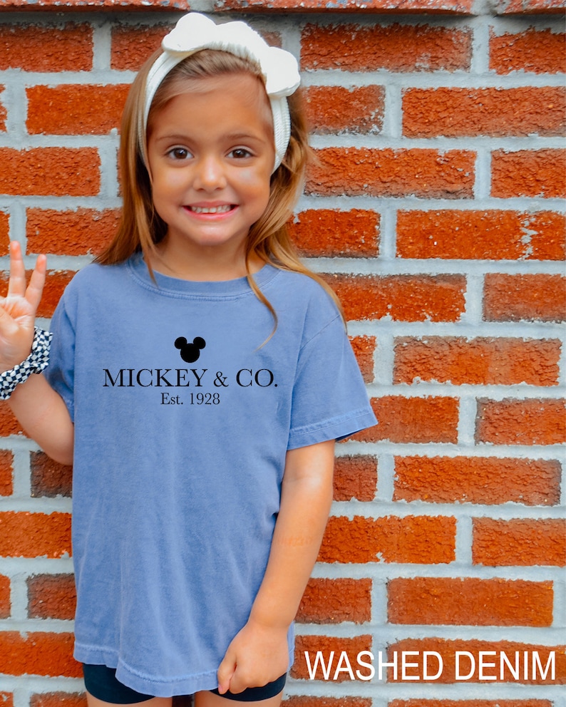 Mickey Mouse Shirt, Mickey & Co Shirt, Disneyland Shirt, Disneyworld Shirts, Disney Family Shirts, Comfort Colors Shirt, mickey mouse,130394 zdjęcie 7