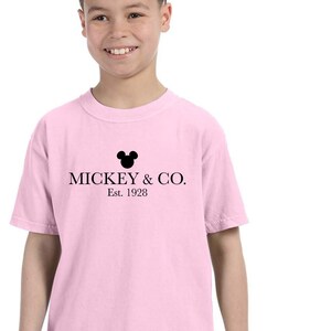 Mickey Mouse Shirt, Mickey & Co Shirt, Disneyland Shirt, Disneyworld Shirts, Disney Family Shirts, Comfort Colors Shirt, mickey mouse,130394 zdjęcie 5
