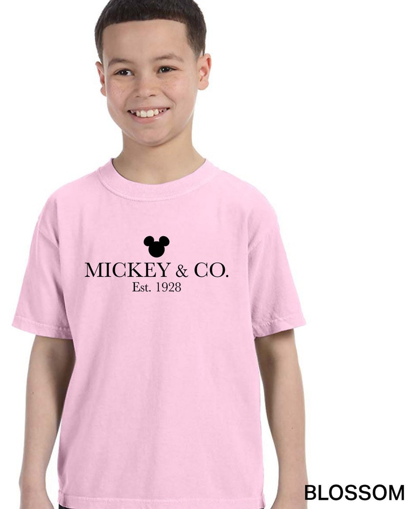 Mickey Mouse Shirt, Mickey & Co Shirt, Disneyland Shirt, Disneyworld Shirts, Disney Family Shirts, Comfort Colors Shirt, mickey mouse,130394 zdjęcie 5