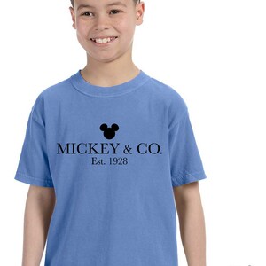 Mickey Mouse Shirt, Mickey & Co Shirt, Disneyland Shirt, Disneyworld Shirts, Disney Family Shirts, Comfort Colors Shirt, mickey mouse,130394 zdjęcie 6