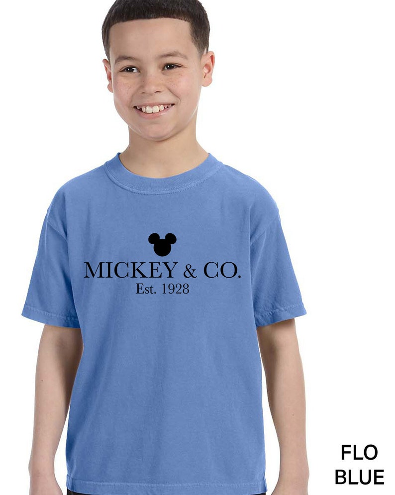 Mickey Mouse Shirt, Mickey & Co Shirt, Disneyland Shirt, Disneyworld Shirts, Disney Family Shirts, Comfort Colors Shirt, mickey mouse,130394 zdjęcie 6