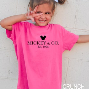 Mickey Mouse Shirt, Mickey & Co Shirt, Disneyland Shirt, Disneyworld Shirts, Disney Family Shirts, Comfort Colors Shirt, mickey mouse,130394 zdjęcie 3