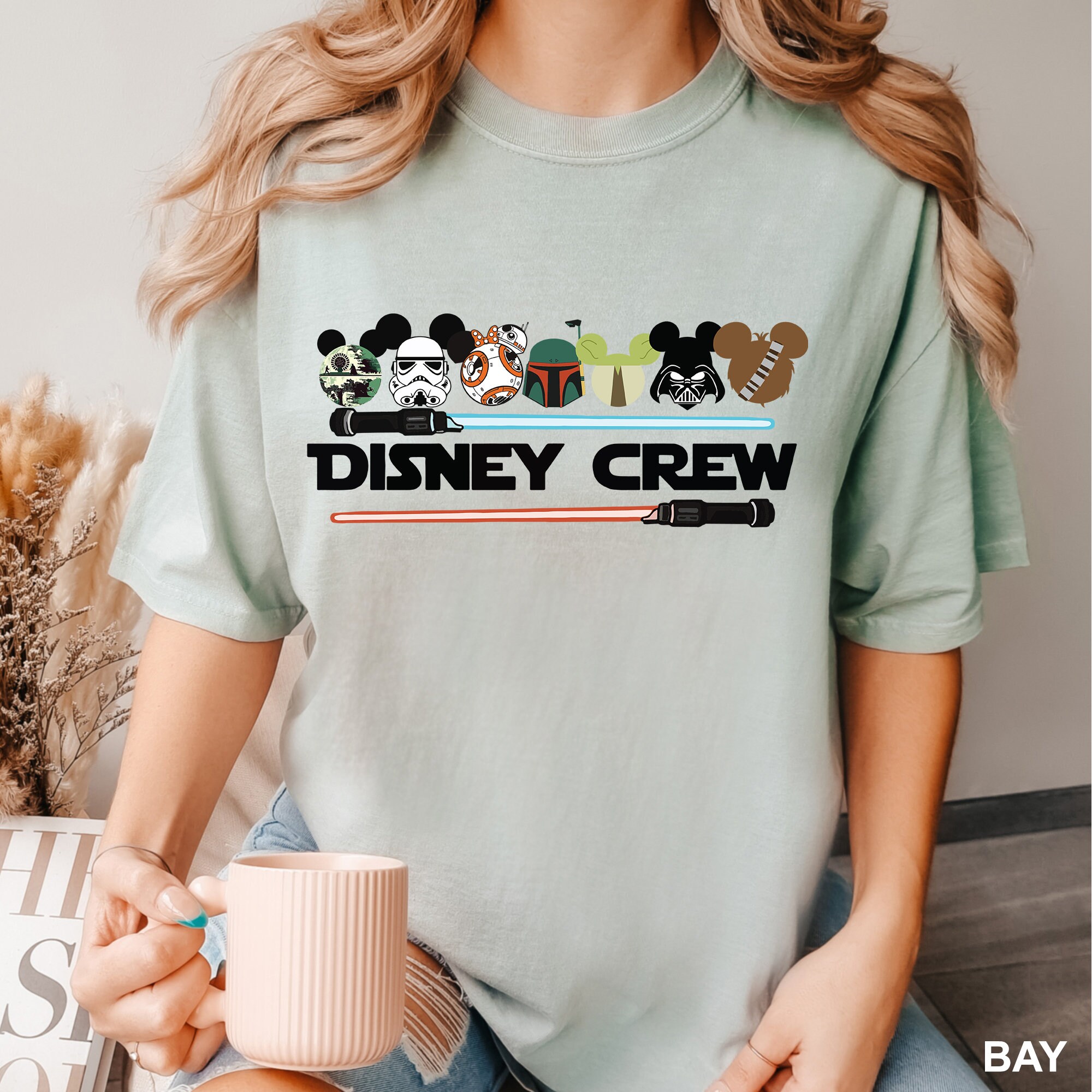 Star Wars Disney Crew Shirt, Disneyland Shirt, Star Wars Disneyworld ...