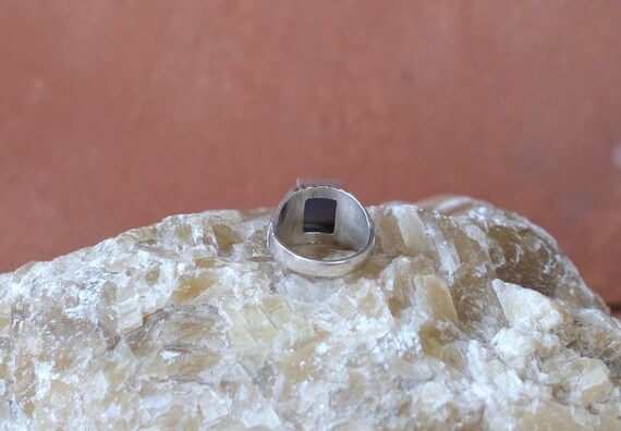 Middle Eastern style blue chalcedony pyramid ster… - image 5