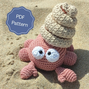 Crab Amigurumi Crochet Pattern