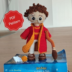 Wizard Boy Amigurumi Crochet Pattern