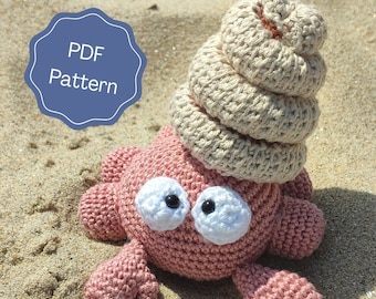 Crab Amigurumi Crochet Pattern