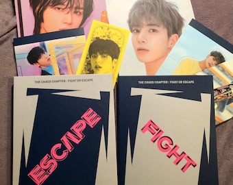 TXT The Chaos Chapter : Fight or Escape Kpop Albums (All Inserts, No Photocards)