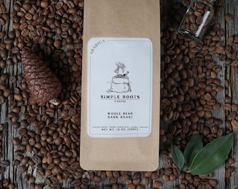 ベトナム産ダークローストアラビカコーヒー豆：濃厚で滑らかな風味と低