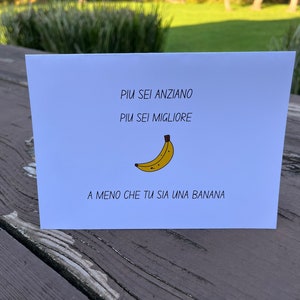 Più sei anziano..