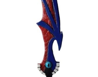 kingdom hearts soul eater sword video game cosplay prop Larping nerdy birthday gift handmade