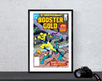 Booster Gold #1 Comic Book Cover Art Print (Digital Download)