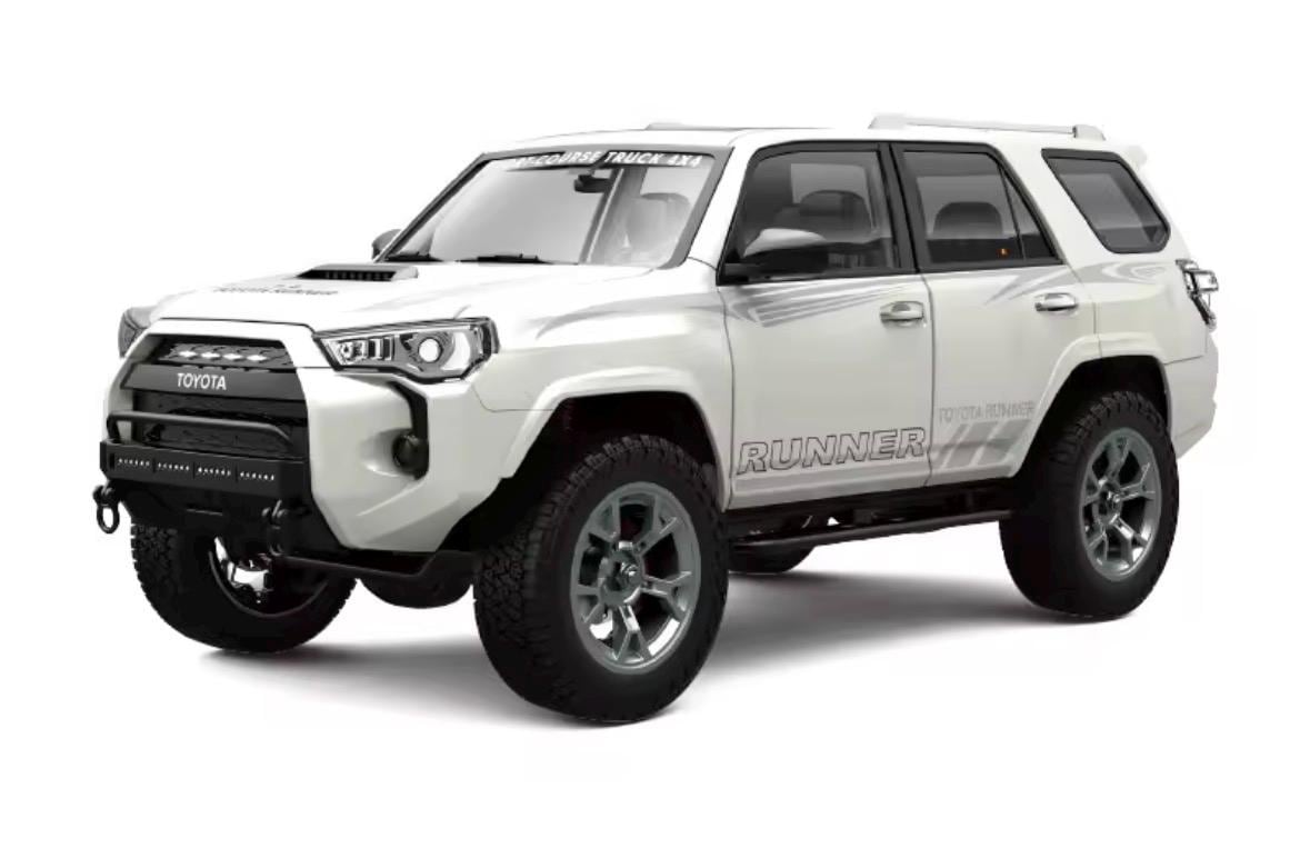 Custom 1:18 5th Gen 4runner Remote Control White - Etsy