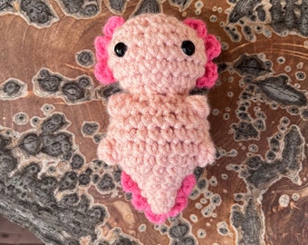 Cute Mini Crochet Axolotl | Plush Toy | Amigurumi | Cute Gifts