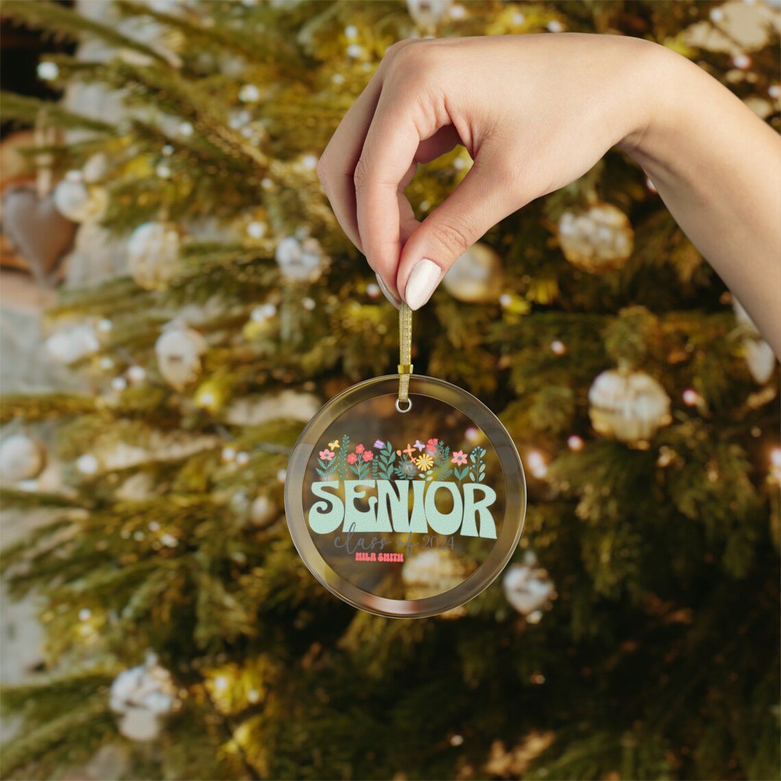Senior 2024 Ornament, Class of 2024 Gift, Senior 2024 Gift, Graduation