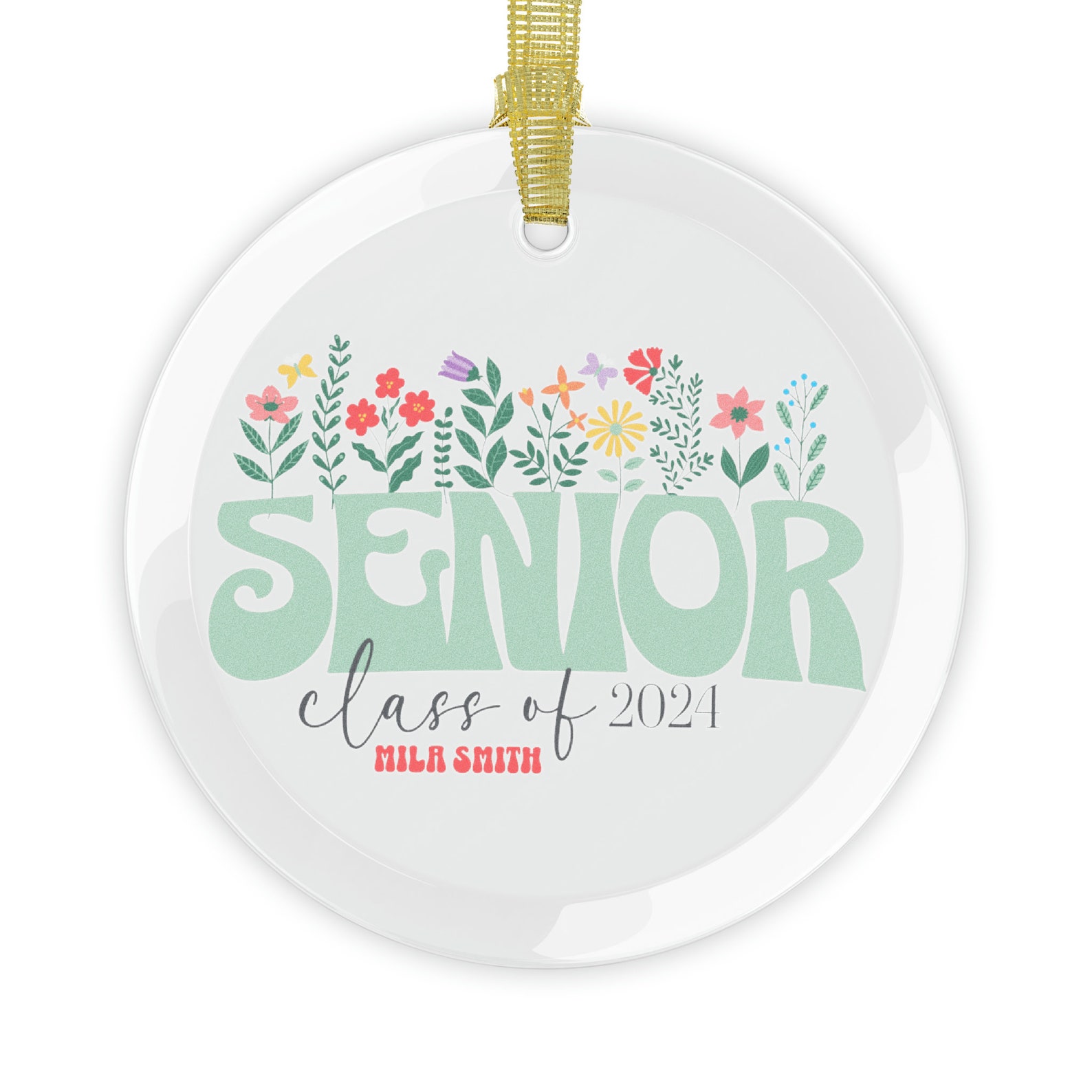 Senior 2024 Ornament, Class of 2024 Gift, Senior 2024 Gift, Graduation