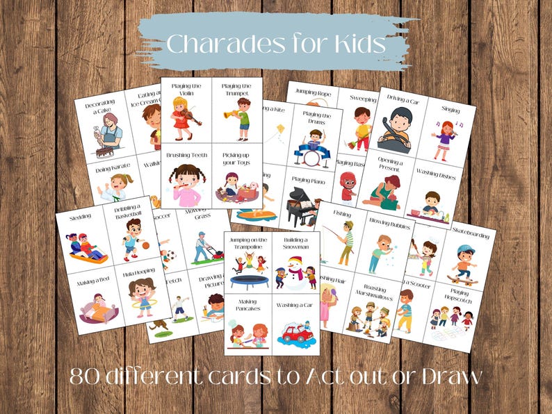 Charades Game for Kids Printable - Il 794xN.6311532356 Dfn1 