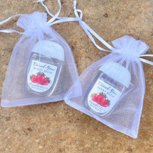 sanitizer party favor bag for sanitizer bottles small 4 inch gift bag for party favors custom sanitizer bottle party favor bridal shower gift bag small baby shower gift bag small favor gender reveal gift bag